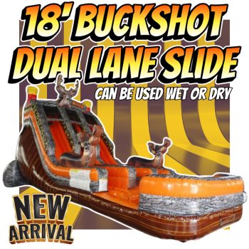 18' Buckshot water slide